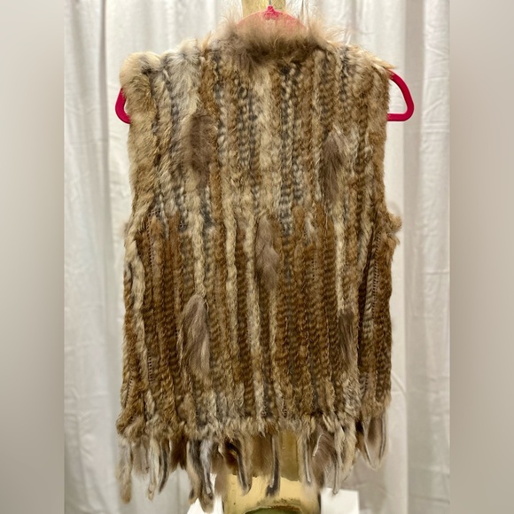 LA CONTEMPORAINE - SIMONS fur vest (one size) - Picture 4 of 4